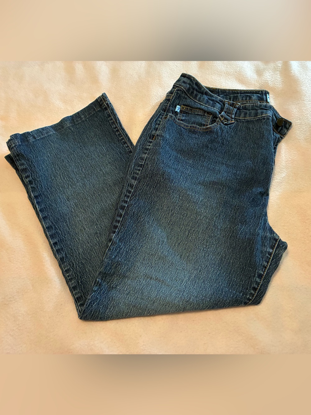 Duplex by Tute Live Plus Size 20W Bootcut Jeans Medium Wash Stretch Denim